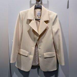 Favorite Daughter Butter Yellow Single-Breasted Blazer